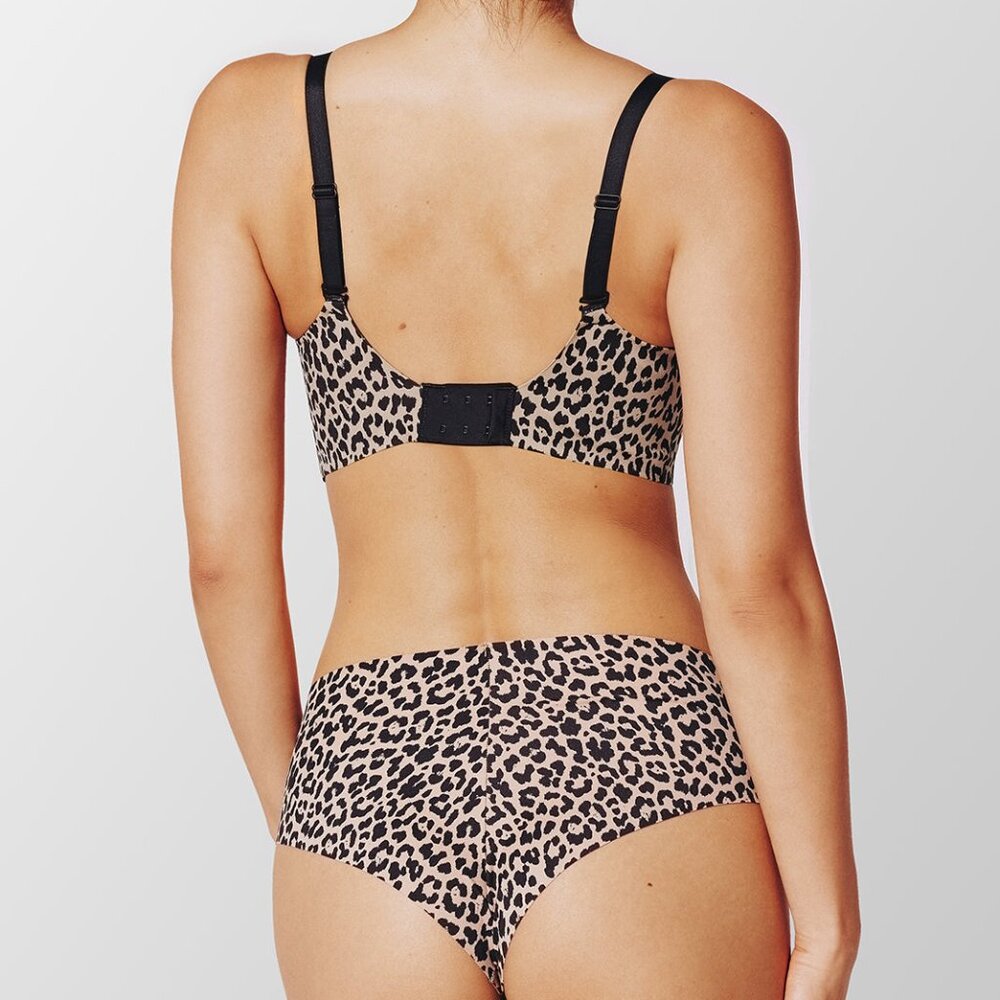 ThirdLove Zero Edge™ No-Show Cheeky Size MDleopard / MD